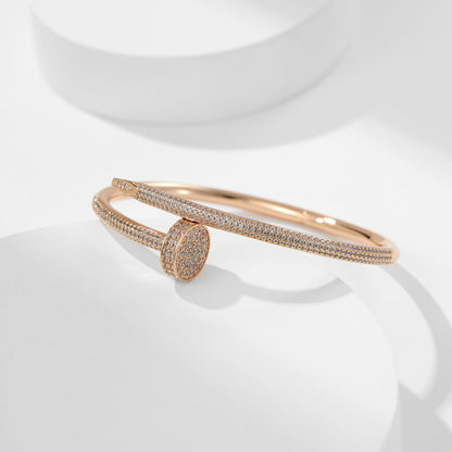 [⭐Maelin]JUSTE BRACELET 3.5MM ALL DIAMONDS