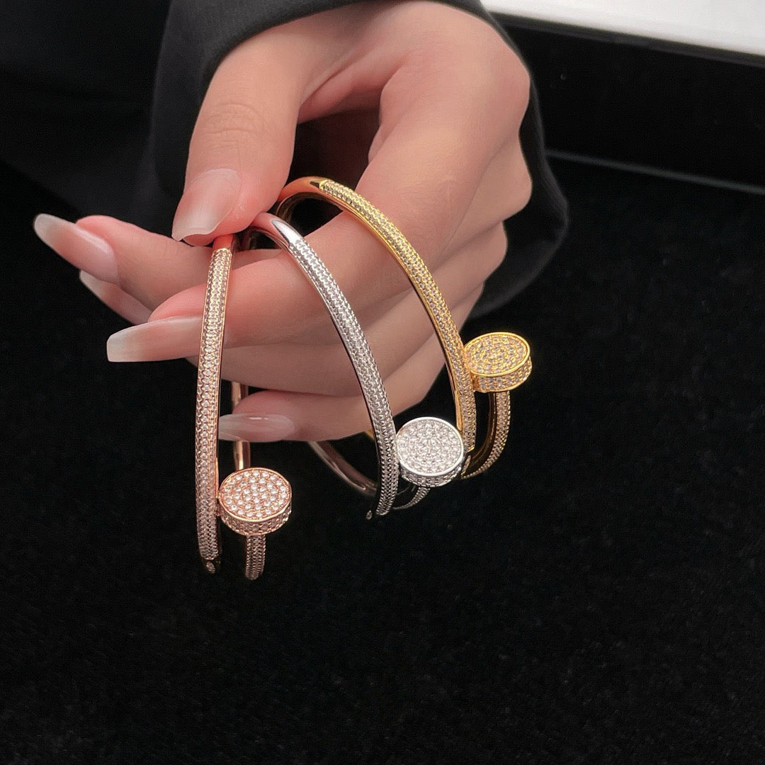 [⭐Maelin]JUSTE BRACELET 3.5MM ALL DIAMONDS