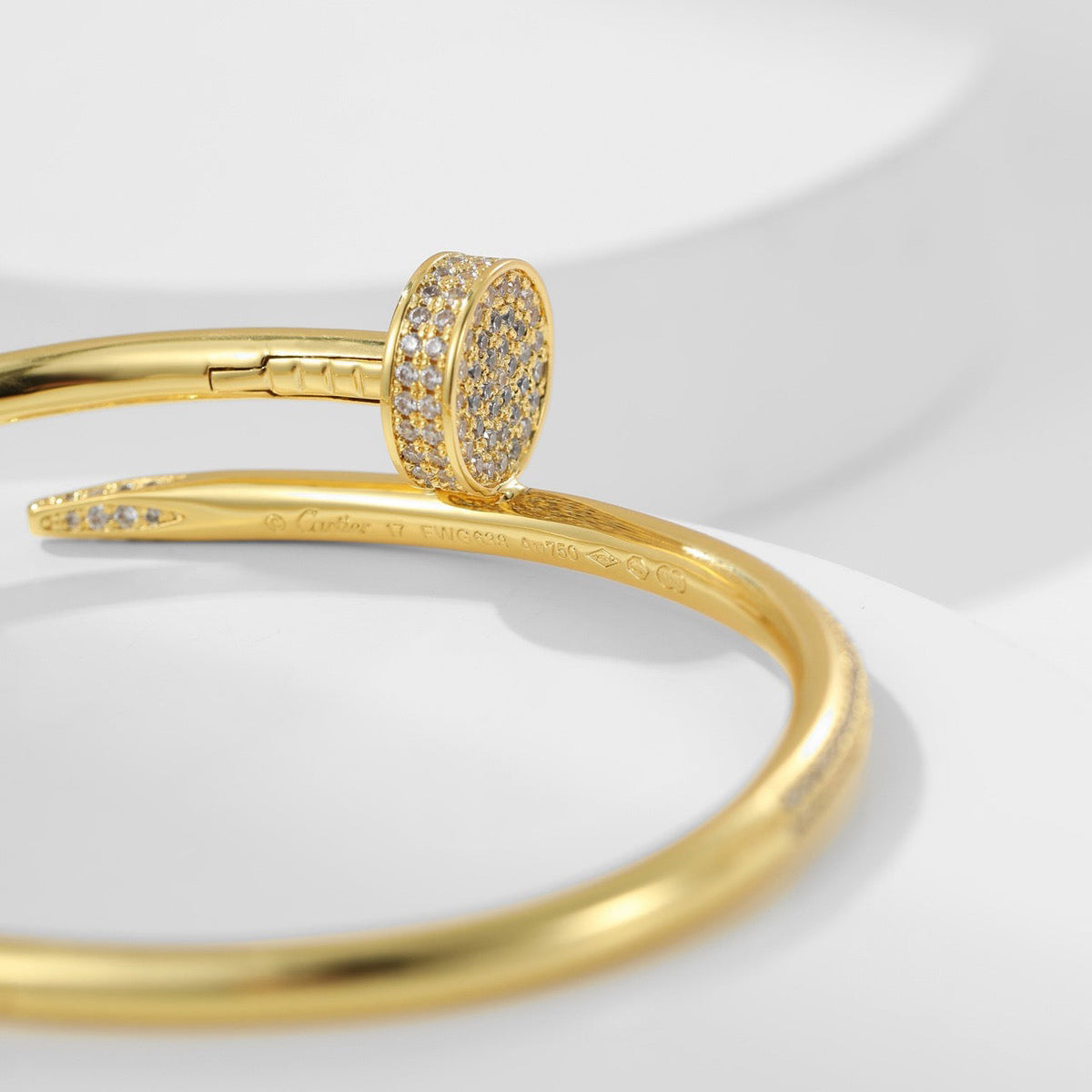 [⭐Maelin]JUSTE BRACELET 3.5MM ALL DIAMONDS
