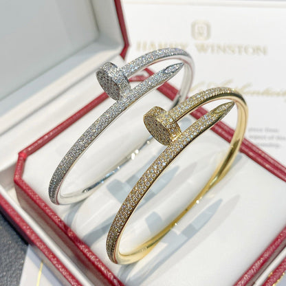 [⭐Maelin]JUSTE BRACELET 3.5MM ALL DIAMONDS