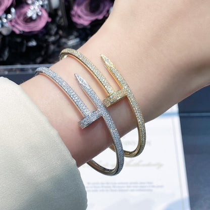 [⭐Maelin]JUSTE BRACELET 3.5MM ALL DIAMONDS