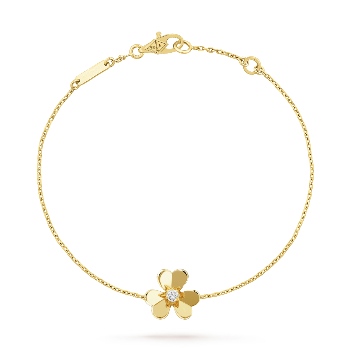 [⭐Maelin]FRIVOLE GOLD FLOWER PINK MALACHITE BRACELET