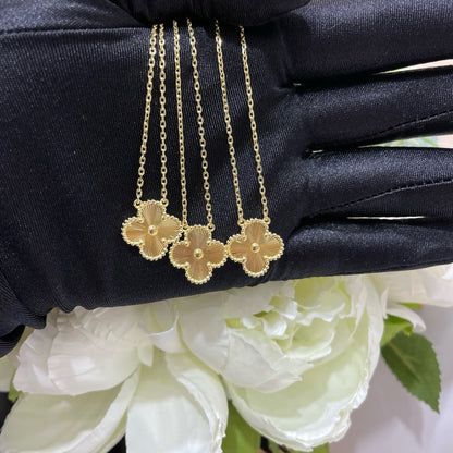 [⭐Maelin]CLOVER 15MM LASER NECKLACE