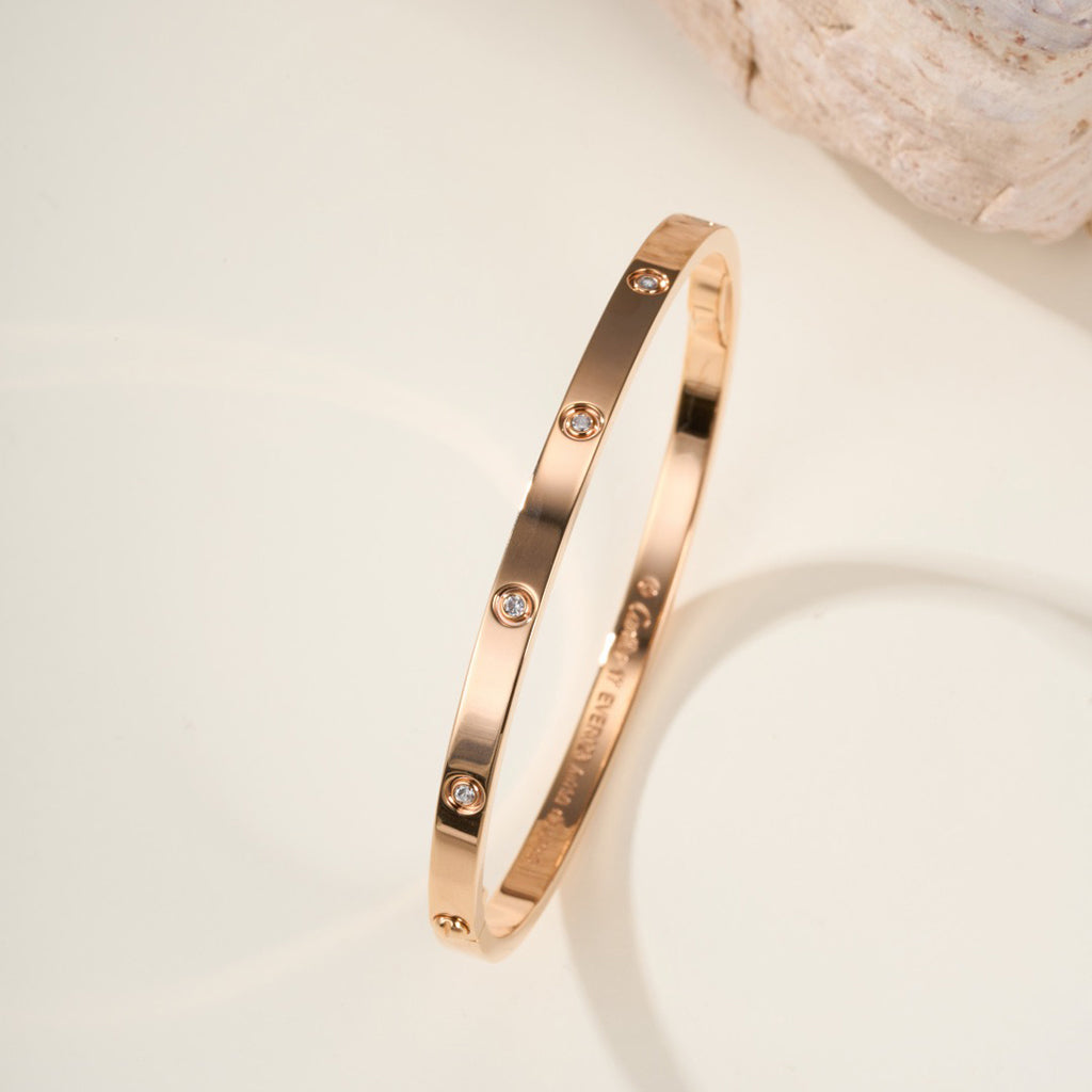 [⭐Maelin]LOVE BRACELET 3.65MM 10 DIAMONDS
