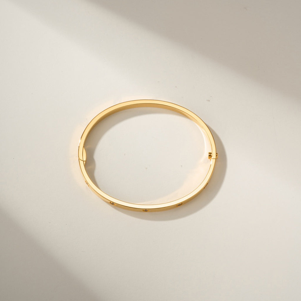 [⭐Maelin]LOVE BRACELET 3.65MM 10 DIAMONDS