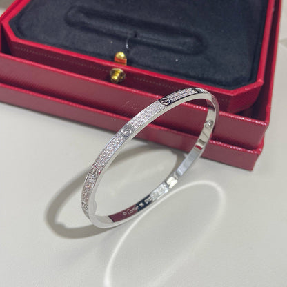 [⭐Maelin]LOVE BRACELET 3.65MM DIAMOND-PAVED