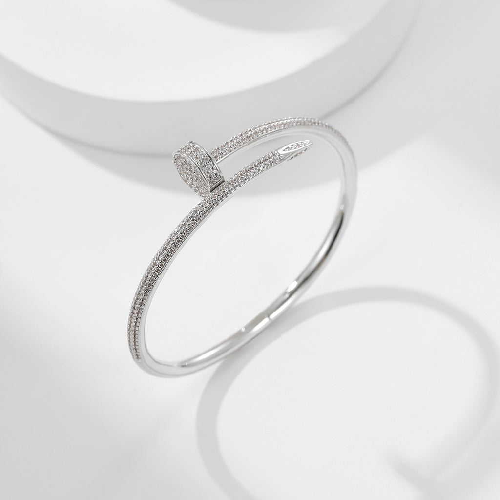[⭐Maelin]JUSTE BRACELET 3.5MM ALL DIAMONDS