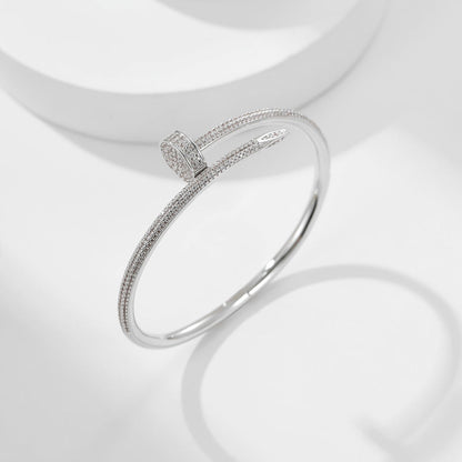 [⭐Maelin]JUSTE BRACELET 3.5MM ALL DIAMONDS