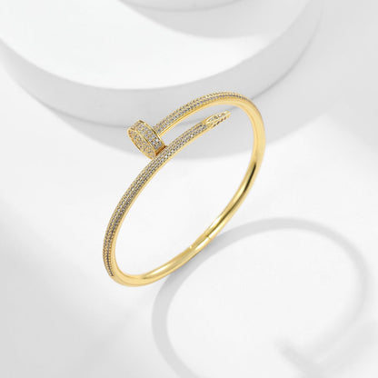 [⭐Maelin]JUSTE BRACELET 3.5MM ALL DIAMONDS