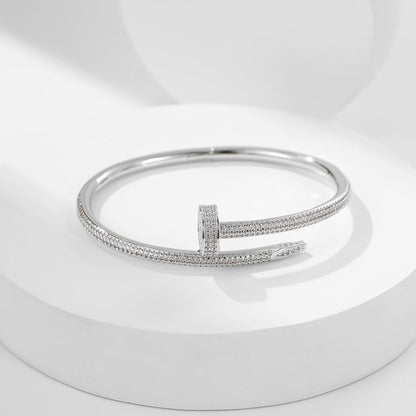 [⭐Maelin]JUSTE BRACELET 3.5MM ALL DIAMONDS