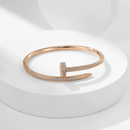 [⭐Maelin]JUSTE BRACELET 3.5MM ALL DIAMONDS