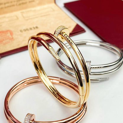 [⭐Maelin]JUSTE BRACELET 3.5MM DOUBLE ROW DIAMOND