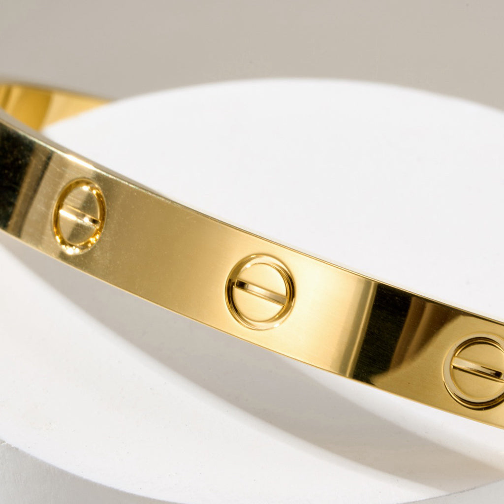 [⭐Maelin]LOVE BRACELET 6.1MM OPEN CUFF
