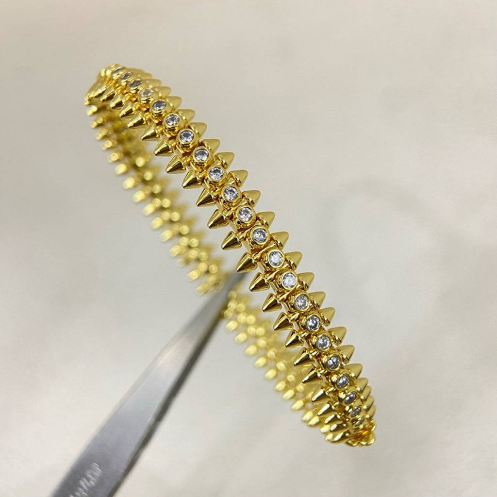 [⭐Maelin]CLASH  BRACELET 8MM DIAMONDS