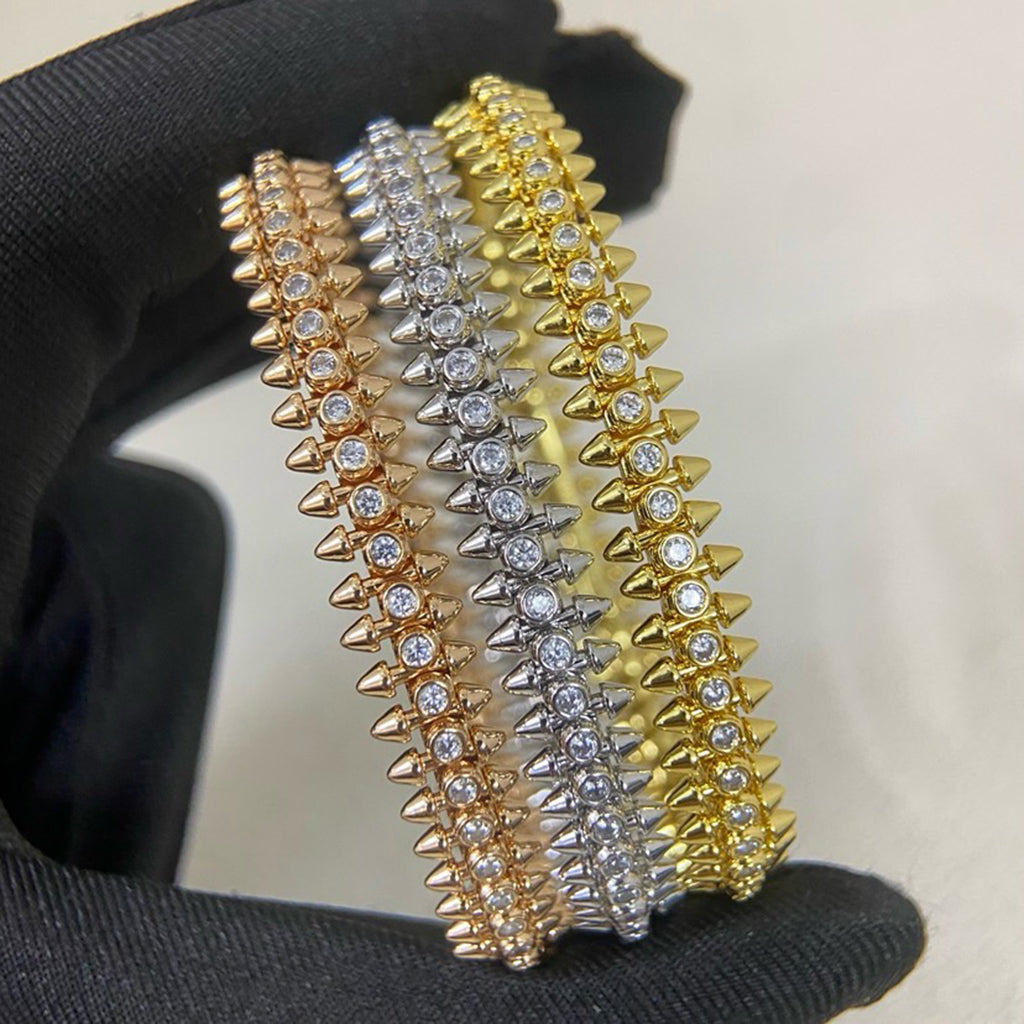 [⭐Maelin]CLASH  BRACELET 8MM DIAMONDS