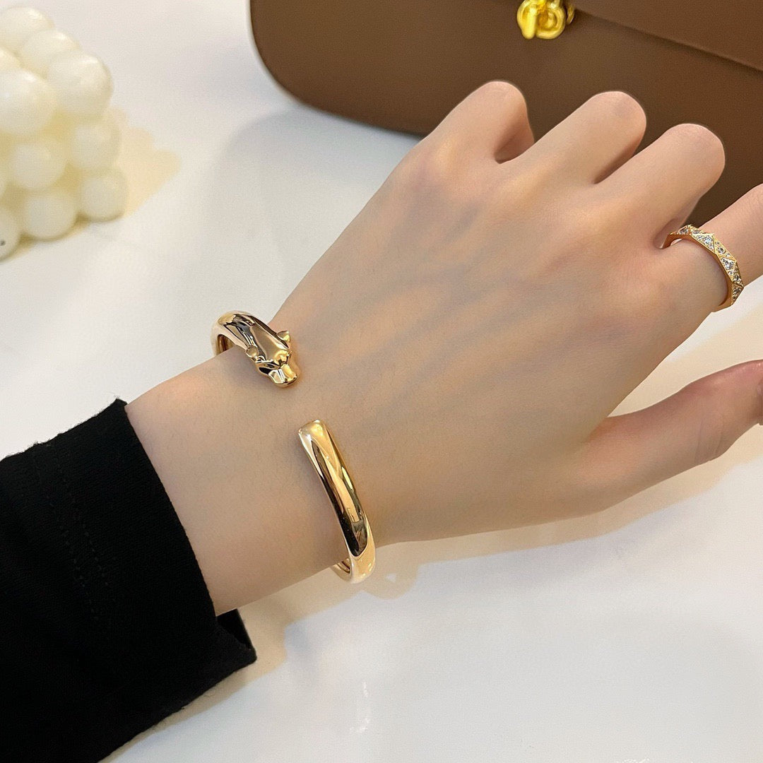 [⭐Maelin]PANTHERE OPEN BRACELET