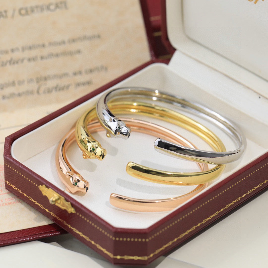 [⭐Maelin]PANTHERE OPEN BRACELET