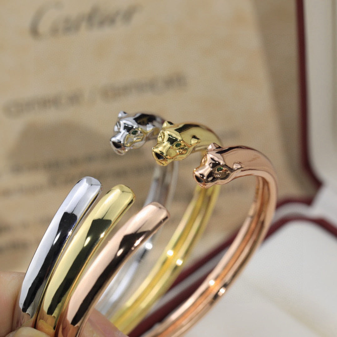 [⭐Maelin]PANTHERE OPEN BRACELET