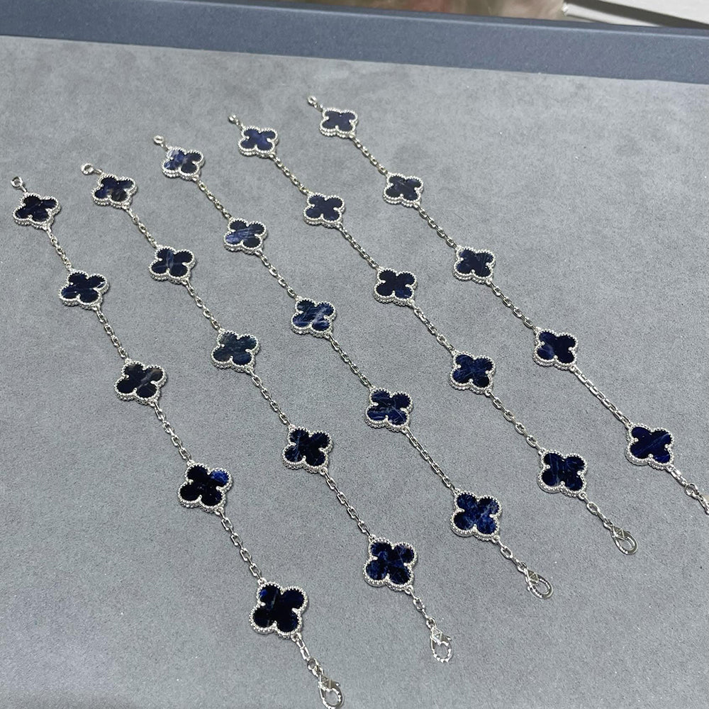 [⭐Maelin]CLOVER 5 MOTIF PIETERSITE BRACELET COLLECTION