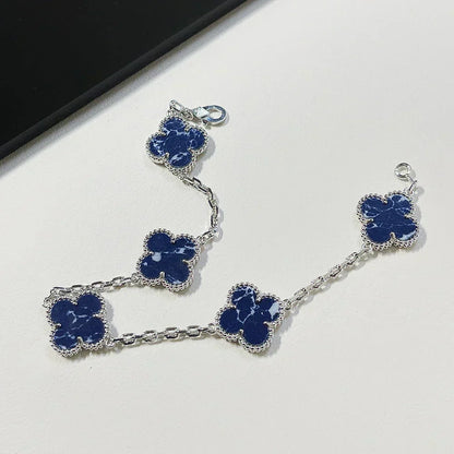 [⭐Maelin]CLOVER 5 MOTIF PIETERSITE BRACELET COLLECTION