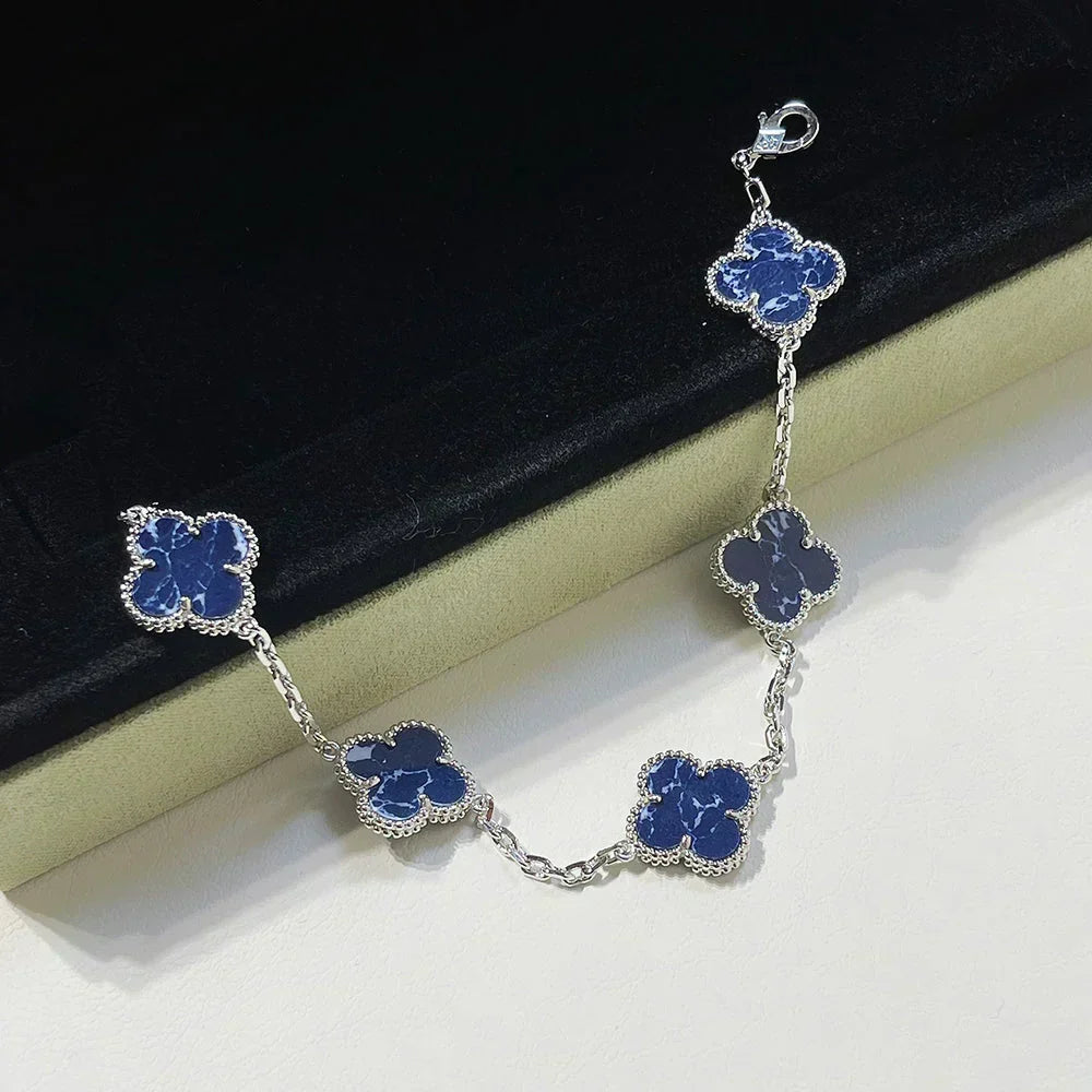 [⭐Maelin]CLOVER 5 MOTIF PIETERSITE BRACELET COLLECTION