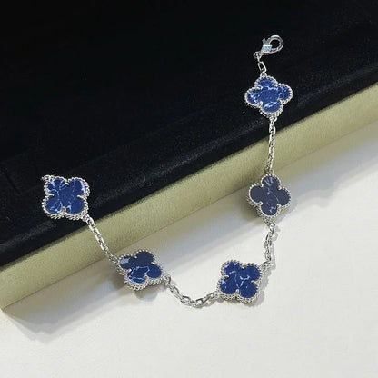 [⭐Maelin]CLOVER 5 MOTIF PIETERSITE BRACELET COLLECTION