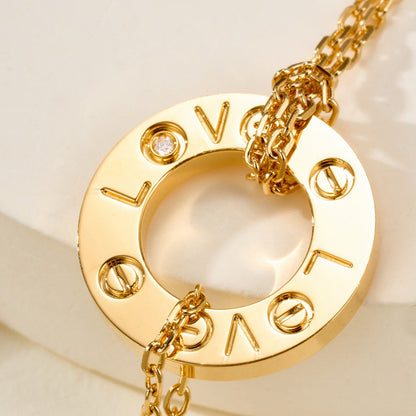 [⭐Maelin]LOVE BRACELET 2 DIAMOND