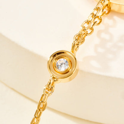 [⭐Maelin]LOVE BRACELET 2 DIAMOND