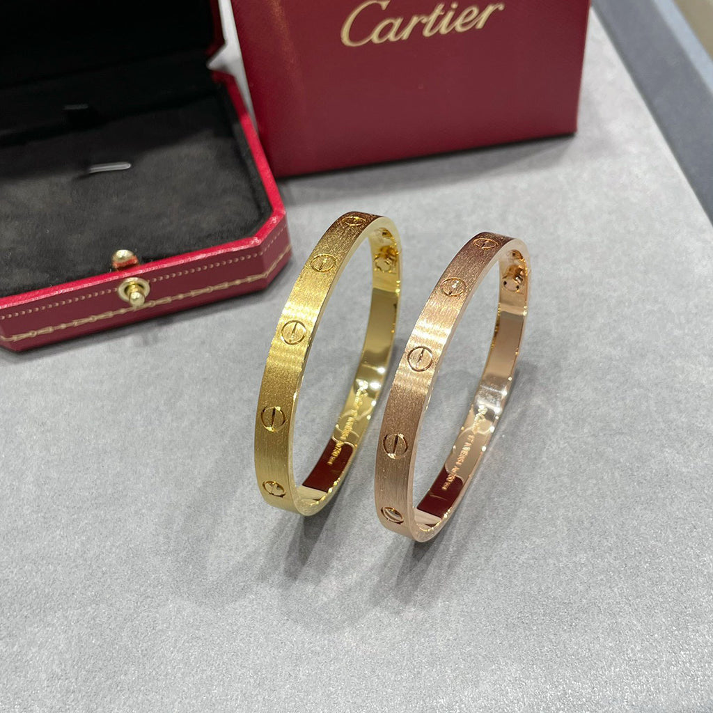 [⭐Maelin]LOVE BRACELET 6.1MM BRUSHED