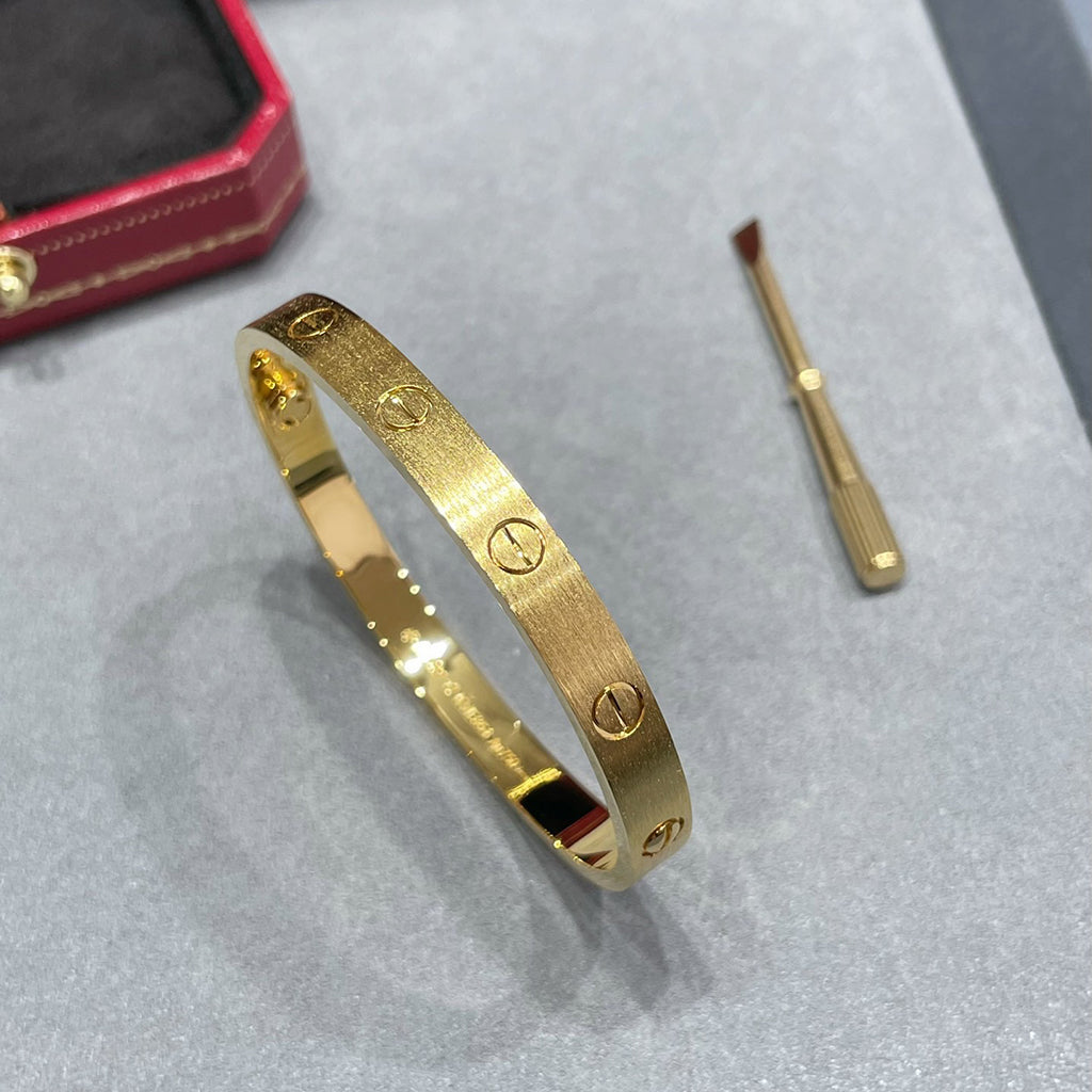 [⭐Maelin]LOVE BRACELET 6.1MM BRUSHED