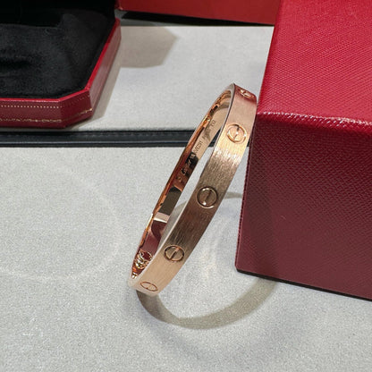 [⭐Maelin]LOVE BRACELET 6.1MM BRUSHED