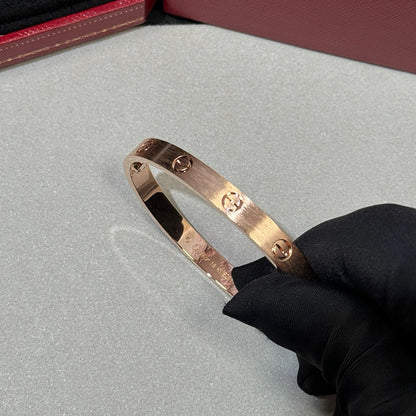 [⭐Maelin]LOVE BRACELET 6.1MM BRUSHED