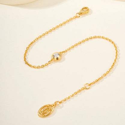 [⭐Maelin]DAMOUR BRACELET 1 DIAMOND