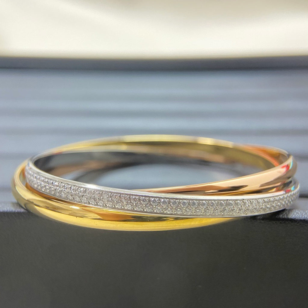[⭐Maelin]TRINITY 2.8MM SMALL BRACELET