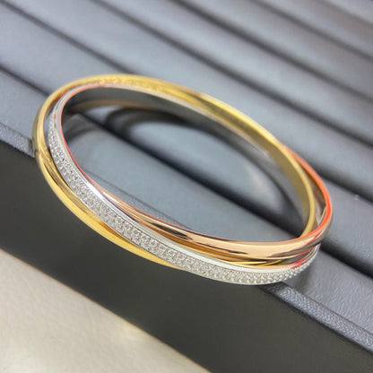 [⭐Maelin]TRINITY 2.8MM SMALL BRACELET
