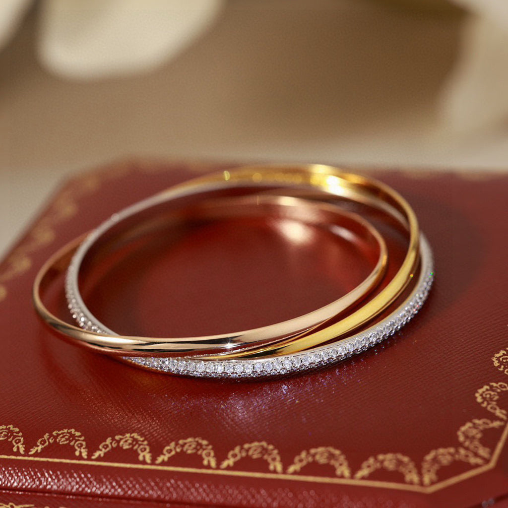 [⭐Maelin]TRINITY 2.8MM SMALL BRACELET