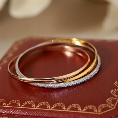 [⭐Maelin]TRINITY 2.8MM SMALL BRACELET