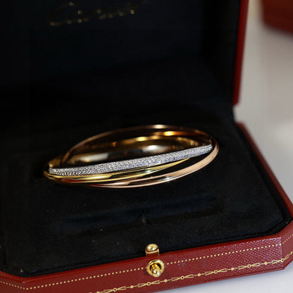 [⭐Maelin]TRINITY 2.8MM SMALL BRACELET