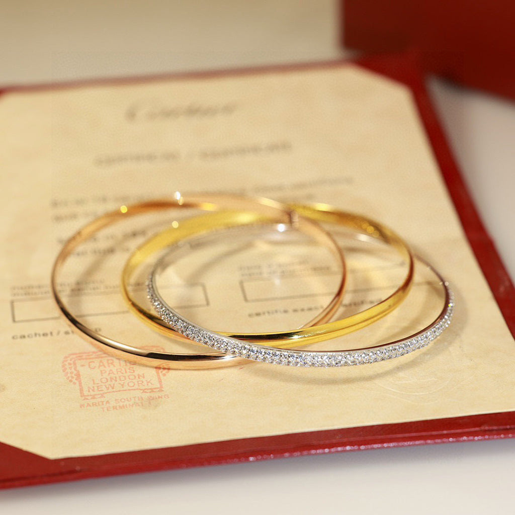 [⭐Maelin]TRINITY 2.8MM SMALL BRACELET