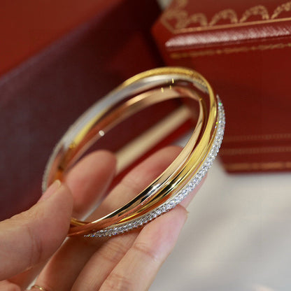 [⭐Maelin]TRINITY 2.8MM SMALL BRACELET
