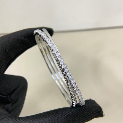 [⭐Maelin]ETINCELLE HALF-PAVED DIAMOND BRACELET