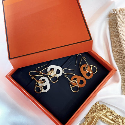 [⭐Maelin]HM O'MAILLON GOLD EARRINGS
