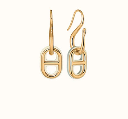 [⭐Maelin]HM O'MAILLON GOLD EARRINGS