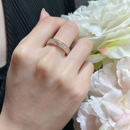 [⭐Maelin]KELLY PINK GOLD DIAMOND RING