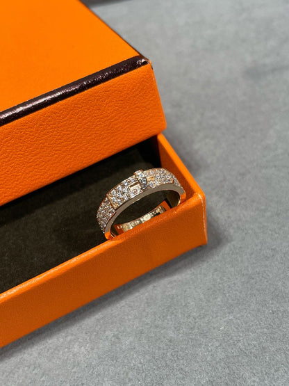 [⭐Maelin]KELLY PINK GOLD DIAMOND RING