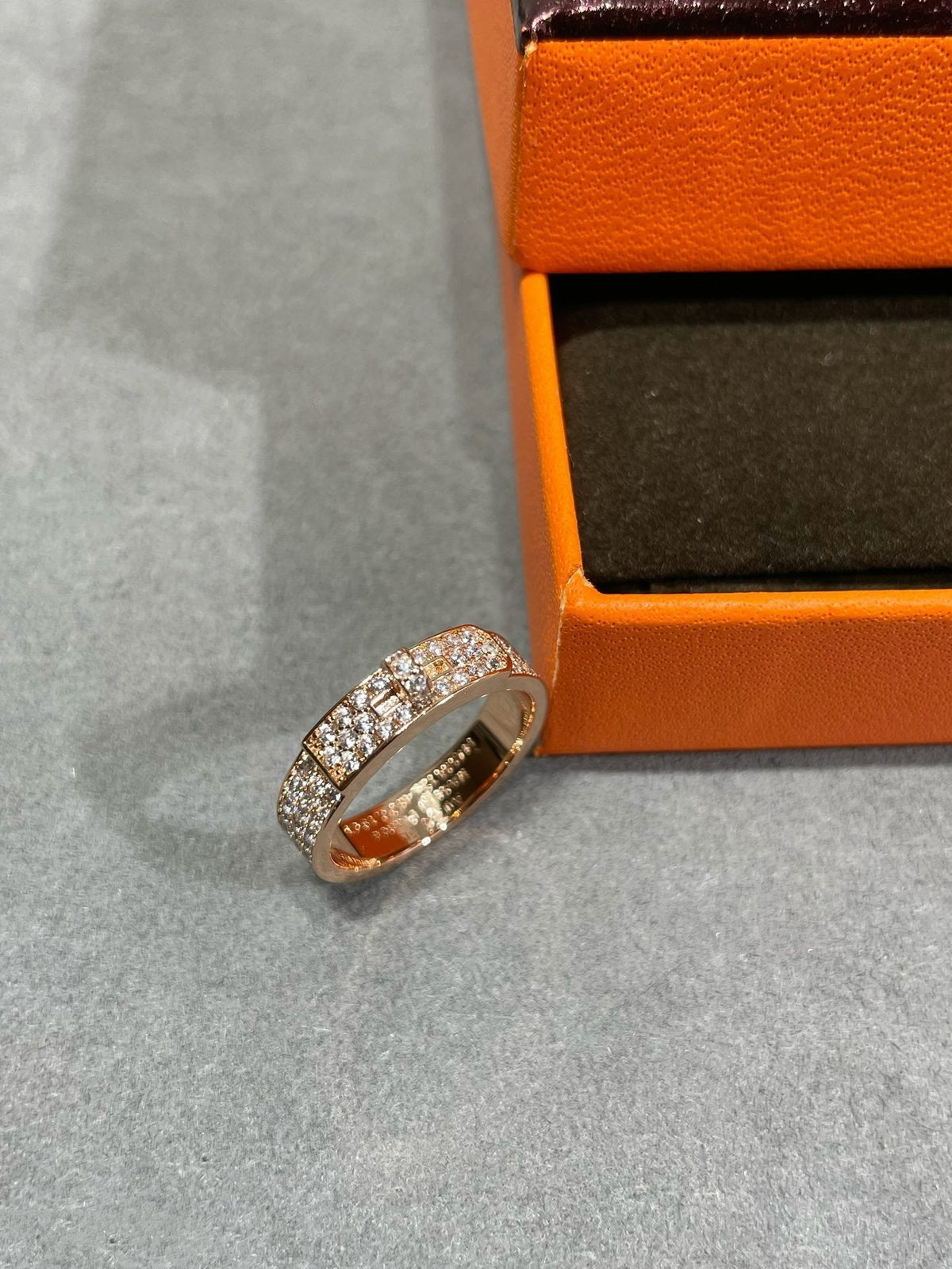 [⭐Maelin]KELLY PINK GOLD DIAMOND RING