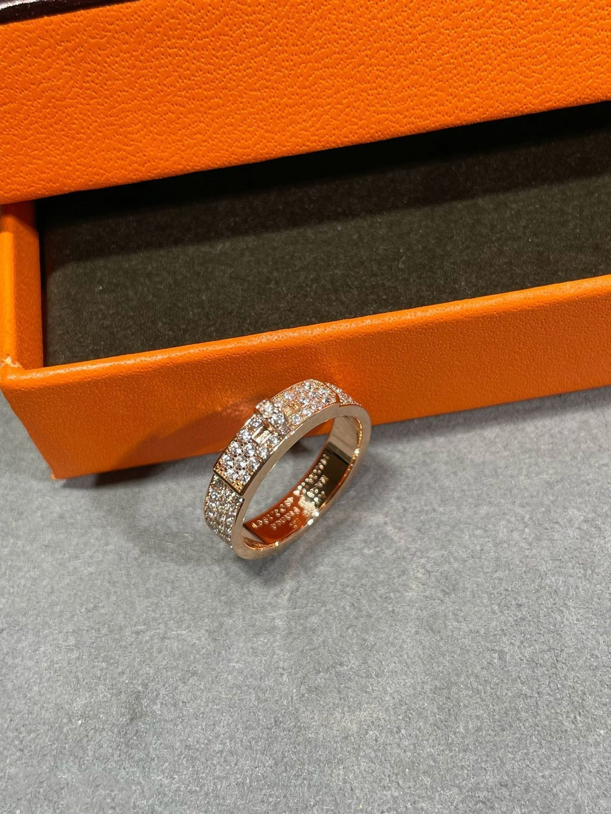 [⭐Maelin]KELLY PINK GOLD DIAMOND RING