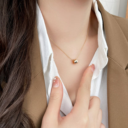 [⭐Maelin]BEE MINI PEDANT DIAMOND NECKLACE