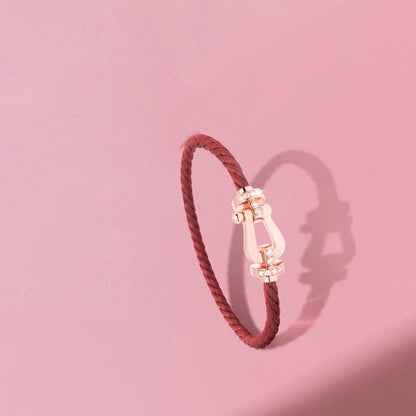 [⭐Maelin]FORCE 10 HALF DIAMOND PINK GOLD RED CORDERI LARGE AND MEDIUM MODEL