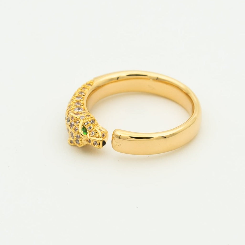 [⭐Maelin]PANTHERE RING DIAMOND 7.3MM